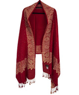 Red Diamante Shawl